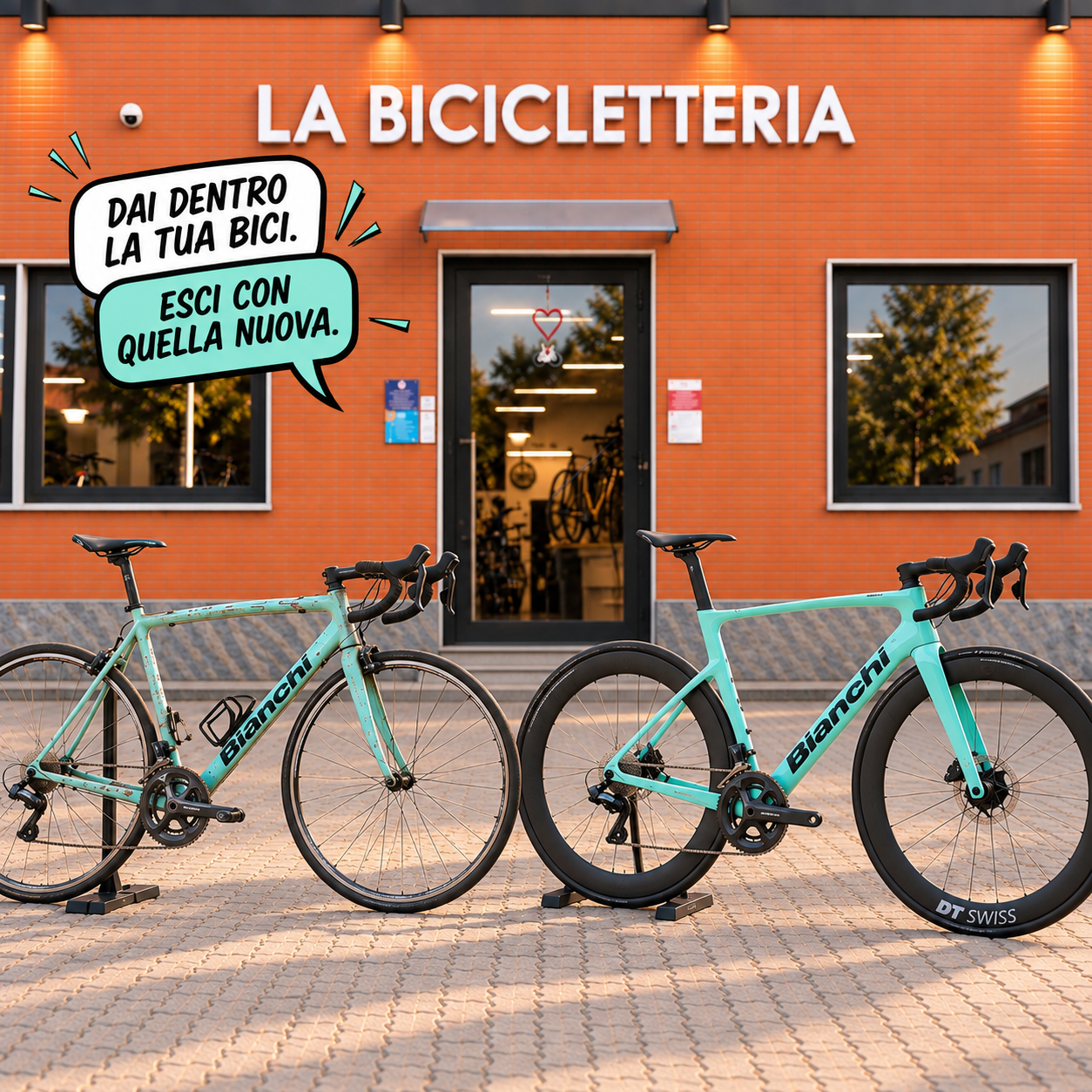 Permuta della bicicletta usata
