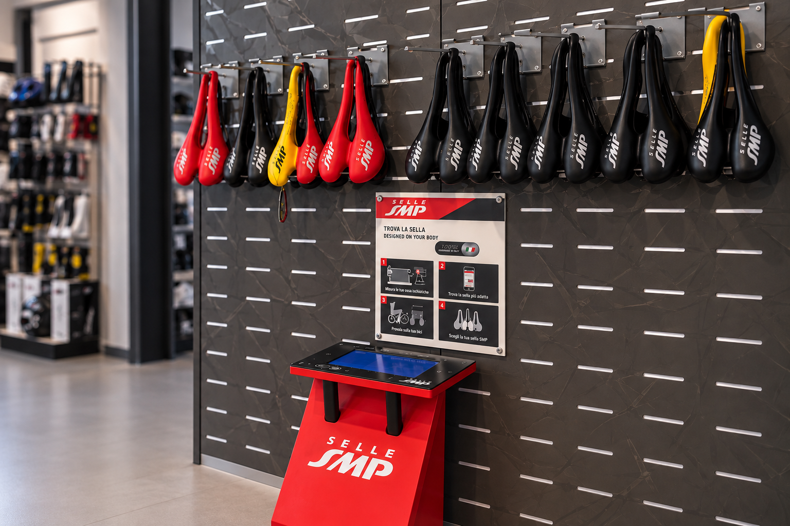Misurazione e prova delle selle SMP